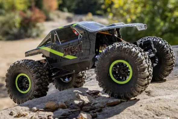 SCX24 AX24 XC-1 4WS 4X4 - RTR ROCK CRAWLER 1:24 - VERDE