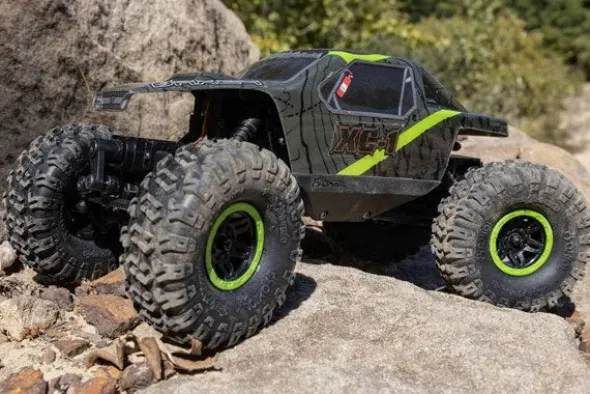 SCX24 AX24 XC-1 4WS 4X4 - RTR ROCK CRAWLER 1:24 - VERDE
