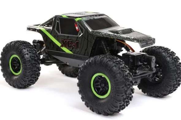 SCX24 AX24 XC-1 4WS 4X4 - RTR ROCK CRAWLER 1:24 - VERDE