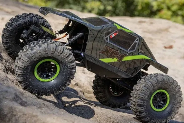 SCX24 AX24 XC-1 4WS 4X4 - RTR ROCK CRAWLER 1:24 - VERDE