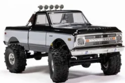 SCX24 CHEVROLET C10 4WD 1967-1972- RTR ROCK CRAWLER 1:24 - NERO
