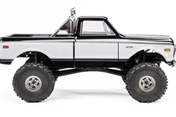 SCX24 CHEVROLET C10 4WD 1967-1972- RTR ROCK CRAWLER 1:24 - NERO