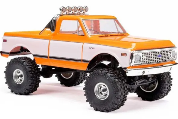 SCX24 CHEVROLET C10 4WD 1967-1972- RTR ROCK CRAWLER 1:24 - ORANGE