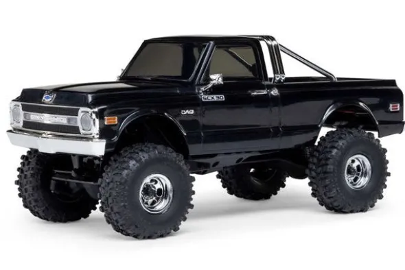 SCX30 CHEVROLET K10 4X4 - RTR CRAWLER 1:30 - NERO