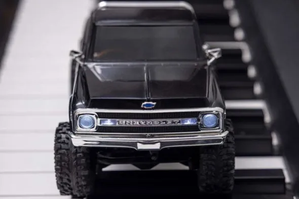SCX30 CHEVROLET K10 4X4 - RTR CRAWLER 1:30 - NERO