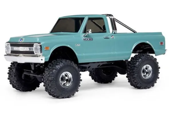 SCX30 CHEVROLET K10 4X4 - RTR CRAWLER 1:30 - VERDE
