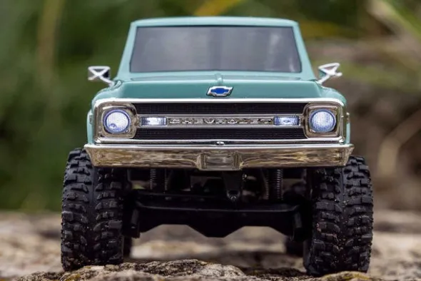 SCX30 CHEVROLET K10 4X4 - RTR CRAWLER 1:30 - VERDE