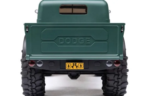 SCX24 DODGE POWER WAGON 4X4 - RTR CRAWLER 1:24 - VERDE