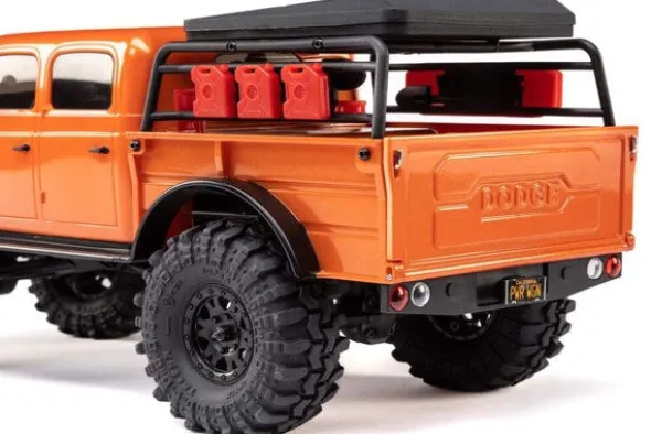 SCX24 DODGE POWER WAGON 4X4 - RTR CRAWLER 1:24 - ARANCIO