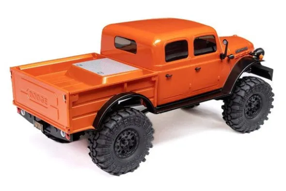 SCX24 DODGE POWER WAGON 4X4 - RTR CRAWLER 1:24 - ARANCIO