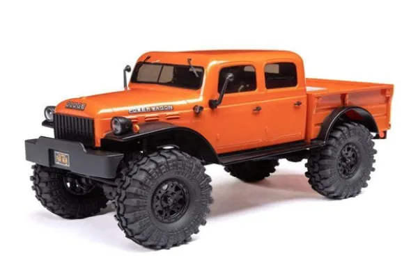 SCX24 DODGE POWER WAGON 4X4 - RTR CRAWLER 1:24 - ARANCIO