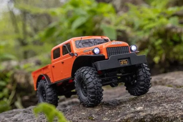 SCX24 DODGE POWER WAGON 4X4 - RTR CRAWLER 1:24 - ARANCIO