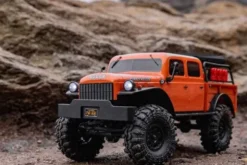 SCX24 DODGE POWER WAGON 4X4 - RTR CRAWLER 1:24 - ARANCIO