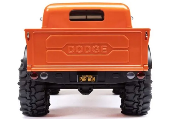 SCX24 DODGE POWER WAGON 4X4 - RTR CRAWLER 1:24 - ARANCIO
