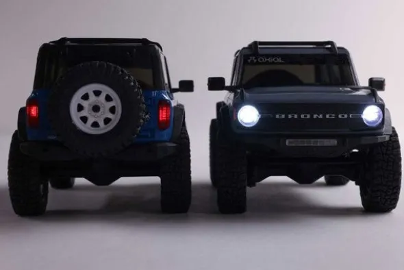 SCX30 FORD BRANCO 4X4 - RTR CRAWLER 1:30 - BLU