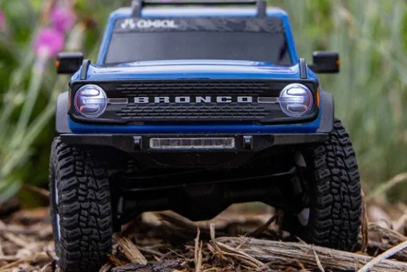 SCX30 FORD BRANCO 4X4 - RTR CRAWLER 1:30 - BLU