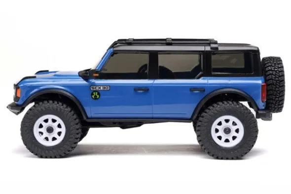 SCX30 FORD BRANCO 4X4 - RTR CRAWLER 1:30 - BLU