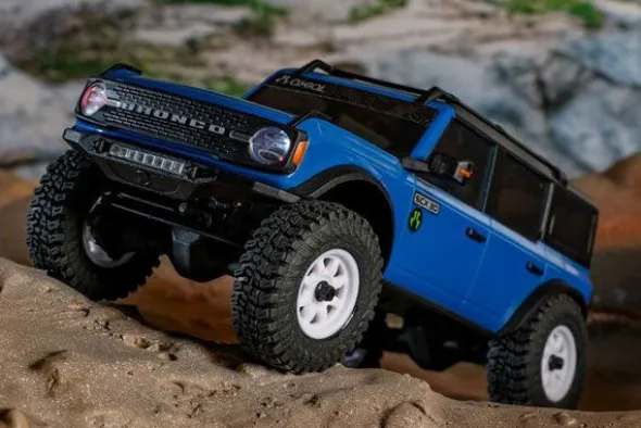 SCX30 FORD BRANCO 4X4 - RTR CRAWLER 1:30 - BLU