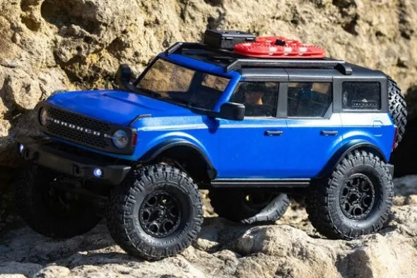 SCX24 FORD BRONCO 2021 - RTR SCALER 1:24 - BLU