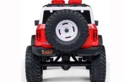 SCX24 FORD BRONCO 4X4 BRUSHED + BATTERIA E CARICABATTERIA - RTR SCALER 1:24 - ROSSO