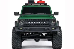 SCX24 FORD BRONCO 4X4 BRUSHED + BATTERIA E CARICABATTERIA - RTR SCALER 1:24 - VERDE