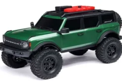 SCX24 FORD BRONCO 4X4 BRUSHED + BATTERIA E CARICABATTERIA - RTR SCALER 1:24 - VERDE