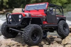 SCX10 III JEEP CJ-7 4X4 BRUSHED - RTR CRAWLER 1:10 - RED