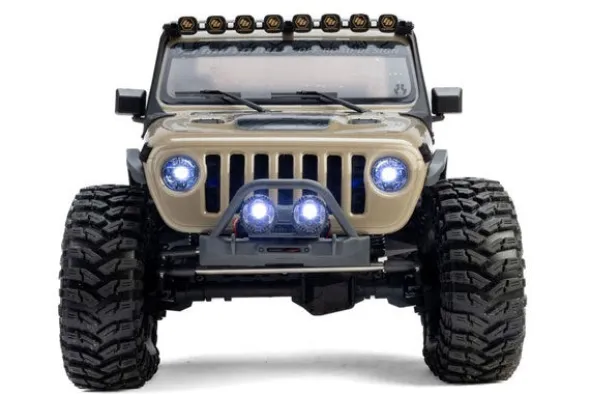 SCX10 III MOTOBILT WAYPOINT JEEP JT GLADIATOR 4X4 BRUSHED - RTR CRAWLER 1:10 - BROWN