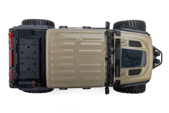 SCX10 III MOTOBILT WAYPOINT JEEP JT GLADIATOR 4X4 BRUSHED - RTR CRAWLER 1:10 - BROWN