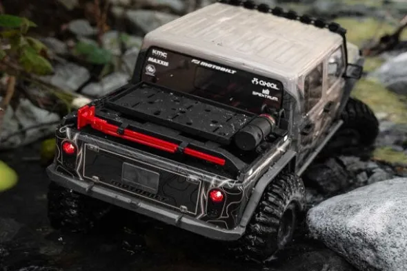 SCX10 III MOTOBILT WAYPOINT JEEP JT GLADIATOR 4X4 BRUSHED - RTR CRAWLER 1:10 - BROWN