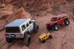 SCX6 JEEP JLU WRANGLER BRUSHLESS - RTR CRAWLER 1:6 - ARGENTO