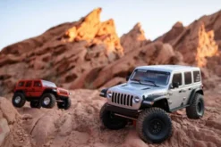 SCX6 JEEP JLU WRANGLER BRUSHLESS - RTR CRAWLER 1:6 - ARGENTO