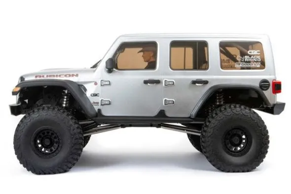 SCX6 JEEP JLU WRANGLER BRUSHLESS - RTR CRAWLER 1:6 - ARGENTO