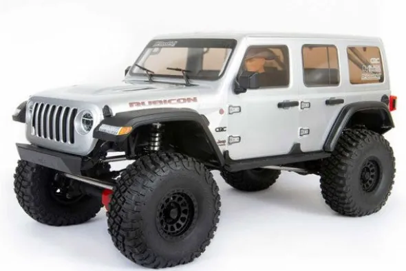 SCX6 JEEP JLU WRANGLER BRUSHLESS - RTR CRAWLER 1:6 - ARGENTO