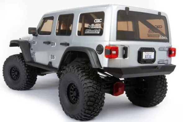 SCX6 JEEP JLU WRANGLER BRUSHLESS - RTR CRAWLER 1:6 - ARGENTO
