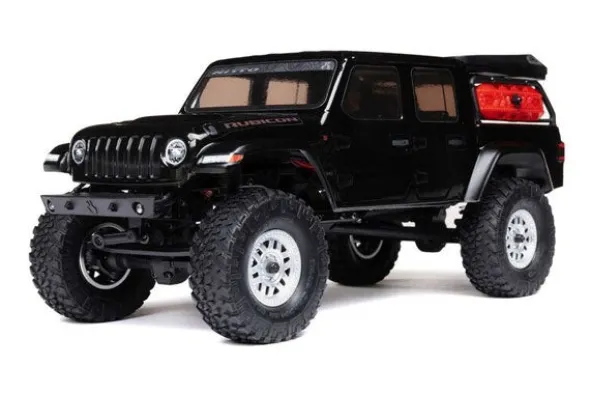 SCX24 JEEP JT GLADIATOR - RTR ROCK CRAWLER 1:24 - NERO