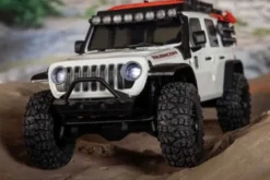 SCX30 JEEP WRANGLER JLU 4X4 - RTR CRAWLER 1:30 - BIANCO