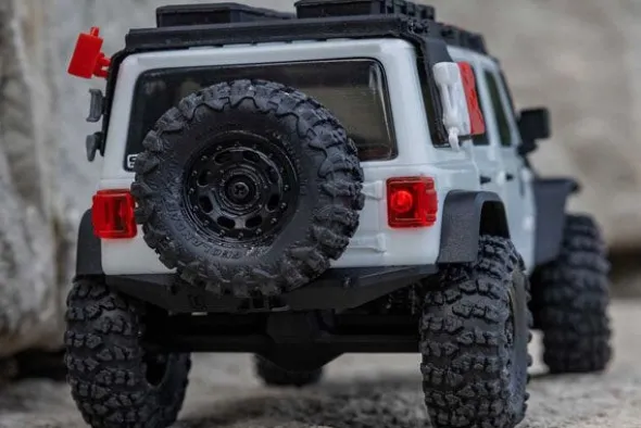 SCX30 JEEP WRANGLER JLU 4X4 - RTR CRAWLER 1:30 - BIANCO