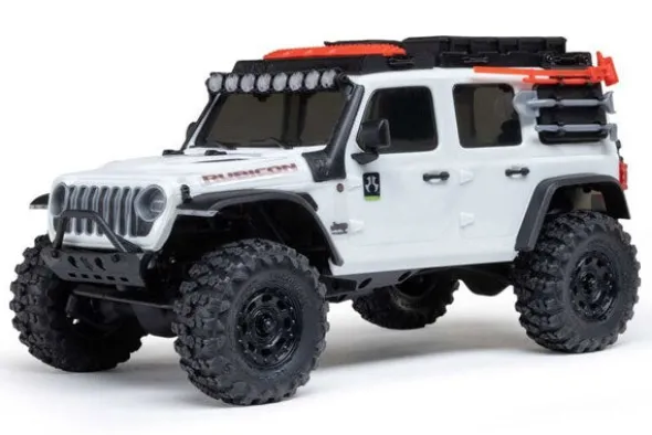 SCX30 JEEP WRANGLER JLU 4X4 - RTR CRAWLER 1:30 - BIANCO