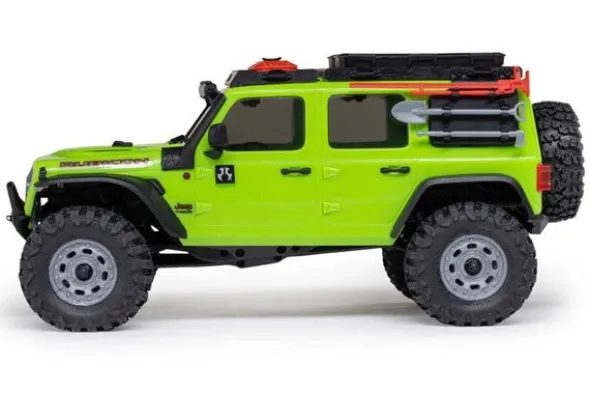 SCX30 JEEP WRANGLER 4X4 JLU - RTR CRAWLER 1:30 - VERDE