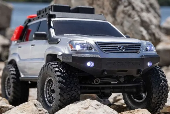 SCX24 LEXUS GX 470 4X4 - RTR CRAWLER 1:24 - SILVER