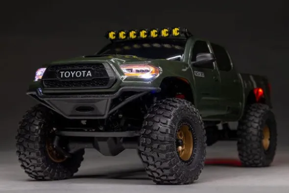 SCX30 TOYOTA TACOMA TRD PRO EXTREME4X4 - RTR CRAWLER 1:30 - VERDE