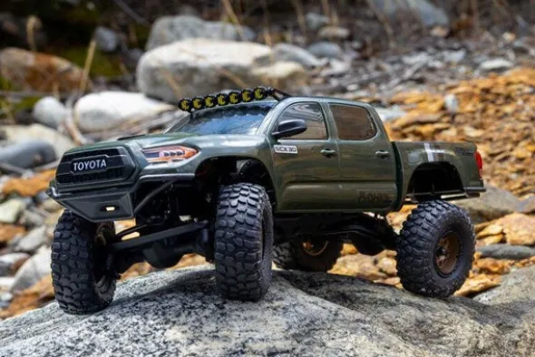 SCX30 TOYOTA TACOMA TRD PRO EXTREME4X4 - RTR CRAWLER 1:30 - VERDE
