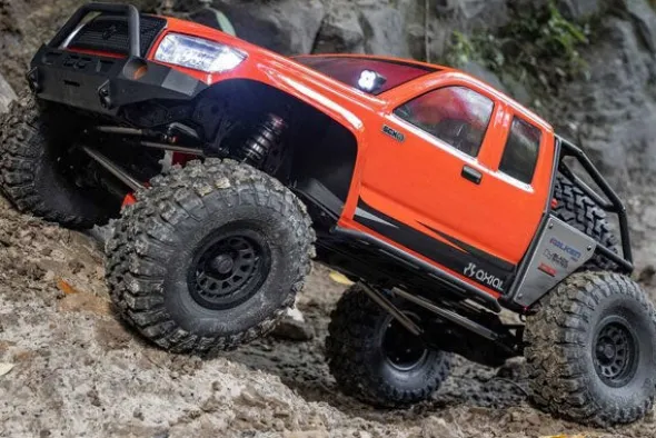 SCX6 TRAIL HONCHO 4X4 BRUSHLESS - RTR CRAWLER 1:6 - ROSSO