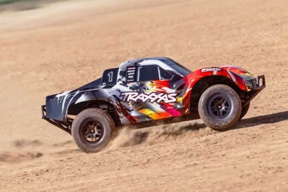 SLASH 2WD VX3 BRUSHLESS - RTR SHORT COURSE 1:10 - ROSSO