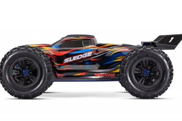 SLEDGE BRUSHLESS VXL-6S BELTED - RTR MONSTER TRUCK 1:8 - BLU