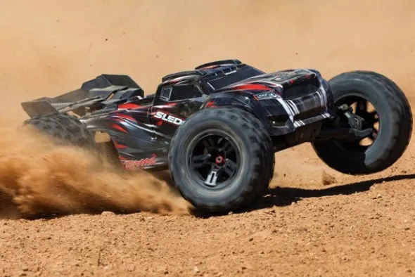 SLEDGE BRUSHLESS VXL-6S BELTED - RTR MONSTER TRUCK 1:8 - ROSSO