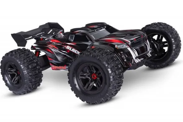 SLEDGE BRUSHLESS VXL-6S BELTED - RTR MONSTER TRUCK 1:8 - ROSSO
