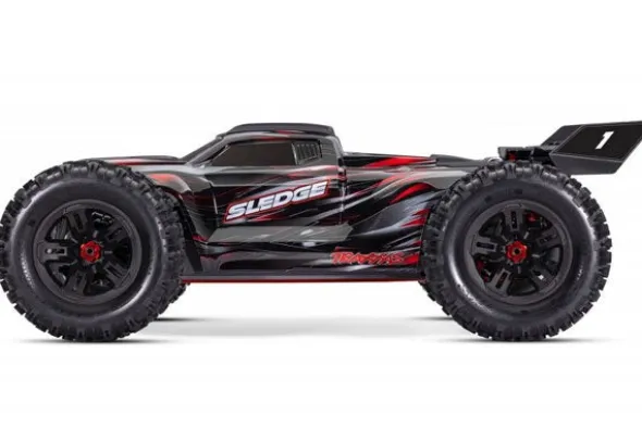 SLEDGE BRUSHLESS VXL-6S BELTED - RTR MONSTER TRUCK 1:8 - ROSSO