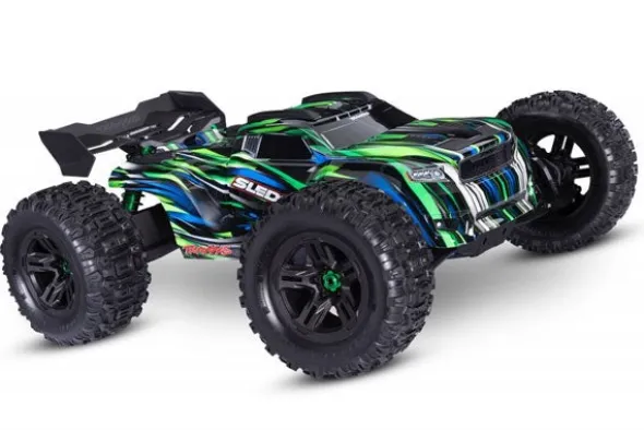 SLEDGE BRUSHLESS VXL-6S BELTED - RTR MONSTER TRUCK 1:8 - VERDE